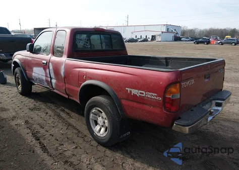 2000 Toyota Tacoma Base V6 from USA, damaged, VIN 5TEWN72NXYZ695614